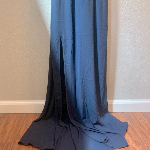 Showmeyourmumu bridesmaid dress. Navy blue. X-Small. - Picture 2 of 3